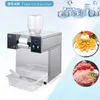 Tipo 120 Snow Ice Machine Frantoio a cono Commerciale Acciaio inossidabile Raffreddato ad acqua Smoothi