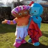2018 Discount factory iggle piggle & upsy daisy in the night garden mascot costume classic cartoon halloween outfit dress246R