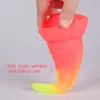 Dildos / Dongs Productos del sexo Silicona líquida Color mezclado Pulpo Tentáculo Vestibular Anal Plug Pene en forma Sexyshop Dildo Mujer grande Gay 230728