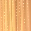 Strings 300 Leds Window Curtain Fairy String Lights LED Garland Lamp Christmas Wedding Party Holiday Outdoor Room Decorat