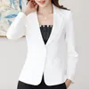 Women's Suits Elegant OL Casual Long Sleeve Blazer Female 2023 Autumn Slim Fashion Ladies Jacket Office Plus Size Coat