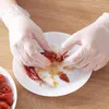 Gants jetables Film TPE domestique de qualité alimentaire Nettoyage de cuisine épais et durable Antifouling résistant à l'huile
