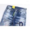 Jeans pour hommes Hip Hop jeunesse rue marée haute qualité marque Designer Style décontracté Denim pantalon 2023 mode hommes pantalon grande taille