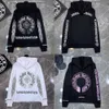 Moda Masculina de luxo Camisolas Jaquetas BrandCH Hoodies Com Capuz Com Capuz Masculino Feminino Designers Sânscrito Ferradura Cruz Pulôver Camisola com Capuz Tops Casaco Jaqueta YXA9