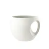 Mugs Art White Apple Mug High Quality Bone China Simple Ceramic Master's Office Creative Gift Cute Coffee And Cups