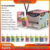 TAICEFOG ASTRO 7000 PULD DIFTERABLE VAPE BOX MESH COIL 16ML PEN STIL E Cigarett 10 Flavor Partihandel