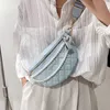 HBP Crossbody Bags Вечерняя сумка сплошная цветовая цепь маленькие фанни пакеты для женщин летняя мода талия Женская телефонная кошелька дамская грудь 220811