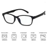 Sunglasses Anti-Blue Light Computer Glasses Men Business Gradient Square Plain Women Ultralight Anti Fatigue Eyewear With Cloth