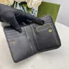 10a Marmont Wallets Holders Designer Bag кожаный кошелек Ophidia Continental Zip вокруг держателя женской владельцы визитной карточки монета Key Cover Passport Cover Short