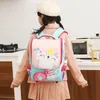 Backpacks Grade12 Cartoon Primary School Backpacks for Girls Cute Cat School Bag Boys Dinosaur Kids Backpack 230729