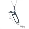 Pendant Necklaces Stainless Steel Necklace For Man Saw Free Chain GH1216-8