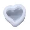 Bakeware Tools DIY Crystal Epoxy Glue Mold Heart Shape Silicone Cake Decorative Baking Tool Fondant Biscuit Mould Chocolate Soap