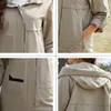 Kvinnors ull blandar Gasman Trench Coat Women Dragkedja Vindsäker Högkvalitativ kvinnors kappa Spring Windbreaker Woman Coat Ladies Elegant GW-82102 230728