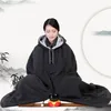Vestuário étnico Meditação Mala Roupas Femininas Mulheres Monge Budista Robes Manto Almofada TA542Ethnic305w