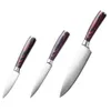 Köksknivuppsättning, skärverktyg för rostfritt stål, matlagningskniv i västerländsk stil, fruktskalkniv, köksknivverktyg
