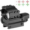 FIRE WOLF Rood Groen Dot Reflex Sight Scope Tactische Holografische 4 Dradenkruisen Geprojecteerd 33mm voor Jacht