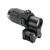 تكتيكي G33 Machifier Optics 3x نطاق التكبير مع التحول إلى STS STS Quick Detachable Mount Hounding Riflescope Fit Weaver Rail