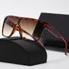 P 0110 Designer Sunglasses Man Glasses Women Fashion Frameless Rectangle Coating Buffalo Horn Sunglass UV400 Evidence Eyeglass