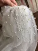 Bridal Veils Short Two Layers Pears So Beautifull Wedding 2023 Design Face Cover