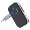 J22-ontvanger AUX Draadloze Bluetooth 5 0 Auto-adapter Draagbare audio-adapter 3 5 mm met microfoon2991