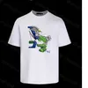 23SS Casual T-Shirt Designer T-Shirt Sommer Männer Kleidung Rundhals Reine Baumwolle Stereoscopic Bugs Bunny Logo Druck Kurzarm T-Shirt für Männer Frauen Herren Kleidung A1