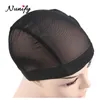 Perukkåpor Nunify 6st Mesh Net Glueless Hair Net Wig Liner Wig Caps för att göra peruker spandex net elastisk kupol peruk cap 230729