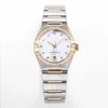 Fashion Ladies Watch Constellation Series med utsökt tillverkningsteknikdiameter 28mm besatt med Bright Crystal 224p