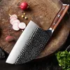 Couteau de chef antirouille revêtement d'huile cuisine couteau de cuisine couteau diviseur couteau à désosser forgé à la main en acier à haute teneur en carbone couteau de boucher