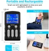 Other Massage Items 25 Modes EMS Electric Muscle Therapy Stimulator Dual Channel Tens Unit Machine Physiotherapy Pulse Full Body Massager Dropship 230728