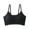 Gilet da yoga Reggiseno sportivo senza cuciture Biancheria intima da notte Rilievo giapponese Seta di ghiaccio traspirante confortevole di seconda generazione senza fili