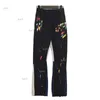 Pantaloni da uomo Graffiti Galleryse Depts Pantaloni da uomo Pantaloni da tuta da donna Galleryes Dept Speckled Letter Print Mans Couple Loose Versatile x8