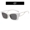 Sunglasses 2023 Car Eye Hollow Frame Women Designer Sun Glasses Fashion Eyewear Ladies UV400