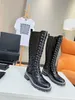 Top Quality Thigh-High Boots 23 New Martin Boots with Full Head Layer Calfskin Embossed Classic Diamondback Craft Super Easy to Wear and Unknown Versatile Style