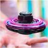 Beyblades Metal Fusion Mini Drone UFO Flying Spinner Helicopter Hand操作誘導指先フライトGyro Aircraft Toy Adt Kids Gi Dhfjm
