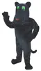 Halloween High quality CARTOON PANTHER Mascot Costume Cartoon Fancy Dress fast shipping Adult Size