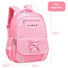 School Bags 6 12 15 year old Schoolbag girl Cute Child Birthday gift women bookbag Kawaii Set student bow Backpack teen sac Romantic Lady 230729