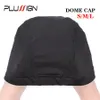 Wig Caps Plussign 12 Pcs/Lot Spandex Mesh Dome Wig Cap For Making Wig Glueless Weaving Cap Hair Wig Net With Elastic Band For Women Girls 230729