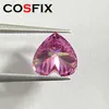 Diamanti sciolti COSFIX Pietre sciolte con taglio a cuore raro D Colore VVS1 Diamanti certificati a forma di cuore rosa blu 230728