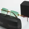 Designer Mercedes-Benz top sunglasses New Frameless Multilateral Sunglasses benz Fashion Plate Foot Glasses Z1099