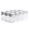 Bottiglie di imballaggio Bottiglia di vetro con coperchi in alluminio Piccoli mini barattoli di vetro Fiale Tappi di metallo Top Sample Mes Drop Delivery Office School B Otgyx