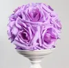 Fiori decorativi SPR Purple 15CM 20pcs Pomander Rose Ball Wedding Kissing Flower Party/decorazione domestica
