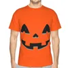 Męskie koszulki Tshirt dla mężczyzn Happy Pumpkin Podstawowa koszulka cienka koszula Wysoka jakość modna