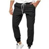 Men's Pants Summer Men Versatile Matching Nylon Air Conditioning Quick Drying Trousers Casual Joggers Wide Leg Elastic Oversize