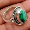 Bagues de cluster Vintage victorien femmes bague Faux Turquoise créatif sculpté doigt brillant cristal pierre naturelle bijoux accessoires