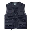 Gilets pour hommes FGKKS gilet de loisirs en plein air manteau de sports de plein air respirant multi-poches pour hommes gilet de loisirs de conception de haute qualité hommes 230728