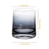 Wine Glasses Cognac 2pcs Bar Colorful Neat Glass Dishwasher Cleaning For Drinking Whiskey Red White Or Can Be