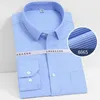 Camicie eleganti da uomo Camicia abbottonata oversize in cotone 100% Ammoniaca liquida Camicia a maniche lunghe antirughe per uomo Camicia da uomo slim fit bianca 230728