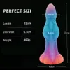 Anal Toys Luminous Dildo Anal Sex Toys For Women Men Colorful Glowing Dildo Penis enorm Dragon Monster Dildo Butt Plug Vuxen Toys 230728