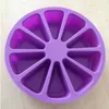 Formas para Assar 8 Cavidades Formas para Bolo Forma de Silicone Forma para Pudim Bolos Triângulos Molde para Muffin Ferramentas Fondant