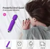 Vibromasseurs Puissant Baguette Magique Vibrateurs pour Femmes Stimulateur de Clitoris AV Bâton G Spot Masseur Masturbateur Féminin Sex Toys pour Femme Boutique 230728